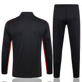 23-24 PSG Jordan Black Half Pull Tracksuit #B787(半拉链)