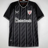 23-24 Bilbao Black GoalKeeper Fans Soccer Jersey