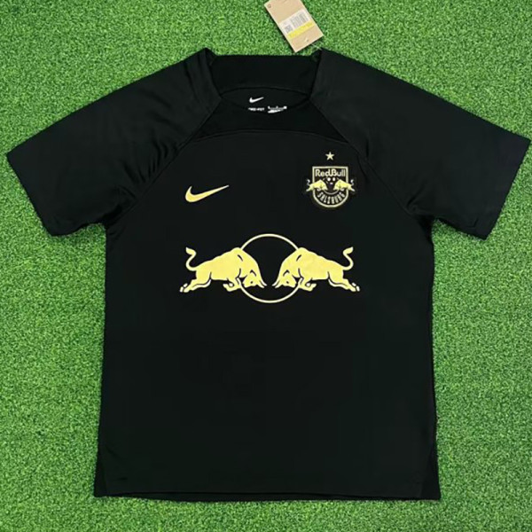 2023 RB Salzburg Black Champion Edition Fans Soccer Jersey (萨尔茨堡红牛)