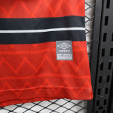 23-24 Athletico Paranaense Red Polo Short Sleeve
