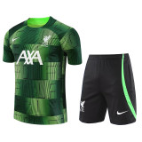 23-24 LIV Green Training Short Suit