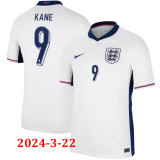 24-25 England Home 1:1 Fans Soccer Jersey