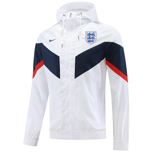 22-23 England White Windbreaker