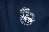 23-24 RMA Royal Blue Kids Half Pull Tracksuit (童装)(半拉链)