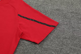 24-25 AD Red Training Short Suit #3333(100%Cotton)纯棉