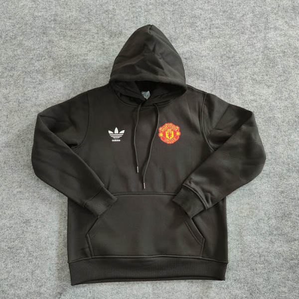2023 Man Utd Black Hoody (加绒)