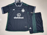 23-24 Celtic Away Kids Soccer Jersey