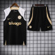 23-24 CHE Black Tank top and shorts suit