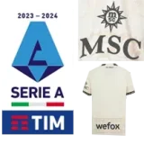 23-24 ACM Cream Color Joint Edition 1:1 Fans Soccer Jersey