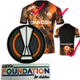 23-24 Marseille Third Fans Soccer Jersey (Print all Sponsor)