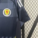 24-25 Scotland Home Fans Soccer Jersey