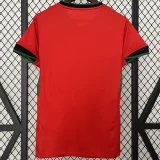 24-25 Portugal Home Women Soccer Jersey (女)