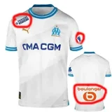 23-24 Marseille Home Player Version Soccer Jersey (Print all Sponsor)