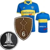 2023 Boca Juniors Home Fans Soccer Jersey (print AD)