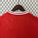 24-25 Denmark Home Fans Soccer Jersey