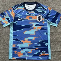 24-25 Netherlands Blue Training Shirts