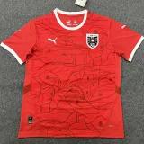 24-25 Austria Home Fans Soccer Jersey