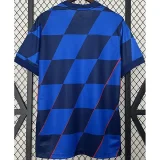 24-25 Croatia Away Fans Soccer Jersey