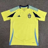 24-25 Sweden Home Fans Soccer Jersey