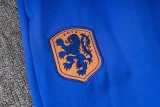 24-25 Netherlands Fancy Blue Half Pull Tracksuit (半拉链)