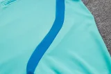 2024 JOM Light blue Half Pull Tracksuit (半拉链)
