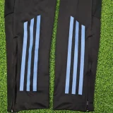 24-25 Argentina Black Training Long Pants (Have Pocket)