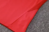 2024 JOM Red Half Pull Tracksuit (半拉链)