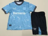23-24 Leverkusen Third Kids Soccer Jersey