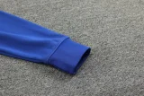 2024 JOM Fancy blue Half Pull Tracksuit #810(半拉链)