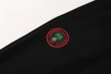 24-25 Nigeria Black Green Jacket Tracksuit #01