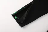 24-25 Nigeria Black Green Jacket Tracksuit #01