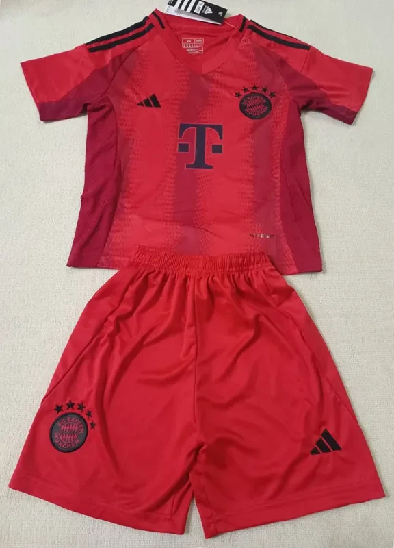 24-25 Bayern Home Kids Soccer Jersey