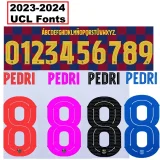 24-25 BAR Home 1:1 Fans Soccer Jersey