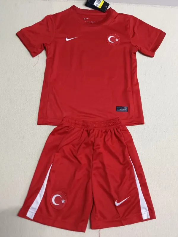 24-25 Turkey Away Kids Soccer Jersey
