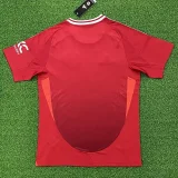 24-25 Man Utd Home Fans Soccer Jersey