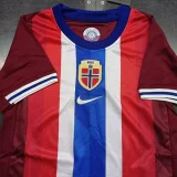24-25 Norway Home Kids Soccer Jersey
