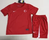 24-25 Turkey Away Kids Soccer Jersey
