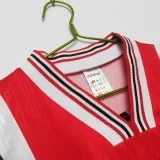 1996 Turkey Red Retro Soccer Jersey