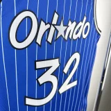 2018-2019 Magic O'NEAL #32 Blue Retro Top Quality Hot Pressing NBA Jersey (条纹)