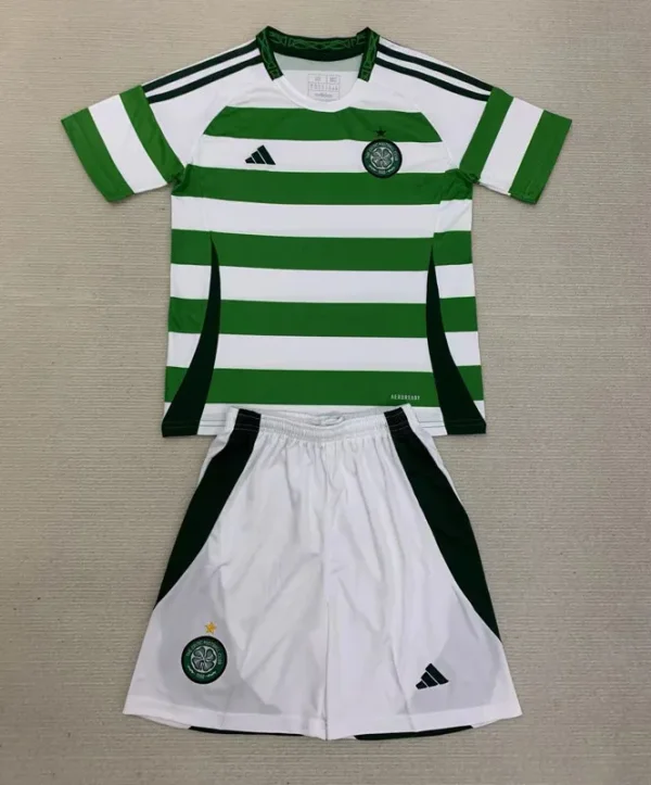 24-25 Celtic Home Kids Soccer Jersey