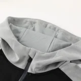 2024 PM01 Black Grey Hoodie Jacket Tracksuit (黑灰色)
