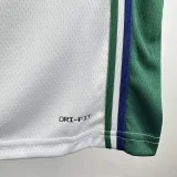 KNICKS IRVING #11 White 75th Anniversary City Edition Top Quality Hot Pressing NBA Jersey