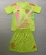 24-25 Germany Fluorescent Yellow GoalKeeper Kids Soccer Jersey