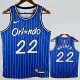 2018-2019 Magic WAGNER #22 Blue Retro Top Quality Hot Pressing NBA Jersey (条纹)