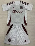 24-25 Ajax Grey Concept Edition Kids Soccer Jersey