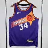 22-23 SUNS BARKLEY #35 Purple Retro Top Quality Hot Pressing NBA Jersey