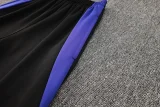 24-25 Germany Black Jacket Tracksuit (紫边)