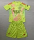 24-25 ARS Fluorescent Yellow GoalKeeper Kids Soccer Jersey