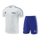 24-25 Italy White Training Short Suit