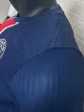 24-25 PSG Home Long Sleeve Player Version Soccer Jersey (长袖球员)
